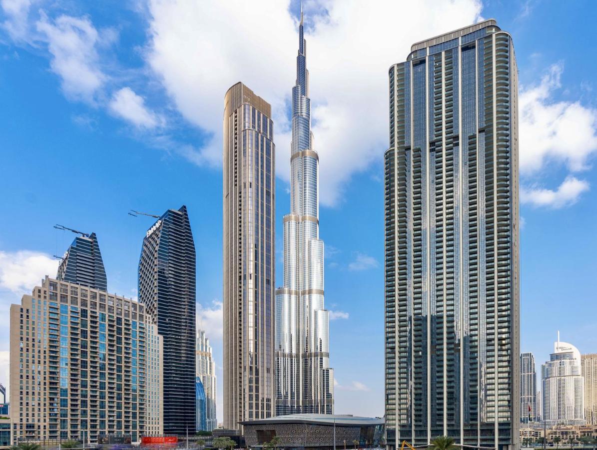 Ferienwohnung Sleeps 6 Burj Views Steps From Dubai Mall Exterior foto