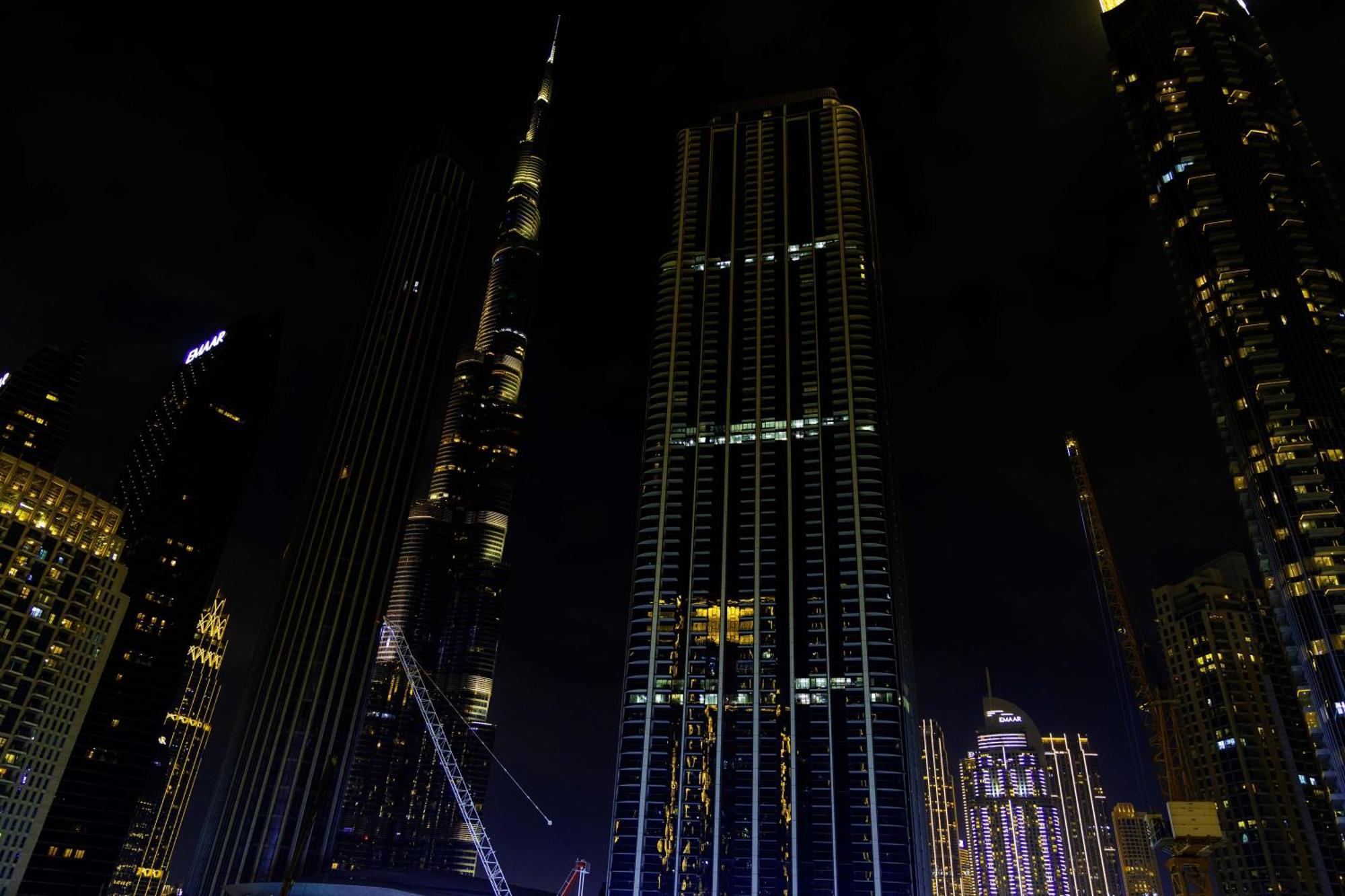 Ferienwohnung Sleeps 6 Burj Views Steps From Dubai Mall Exterior foto